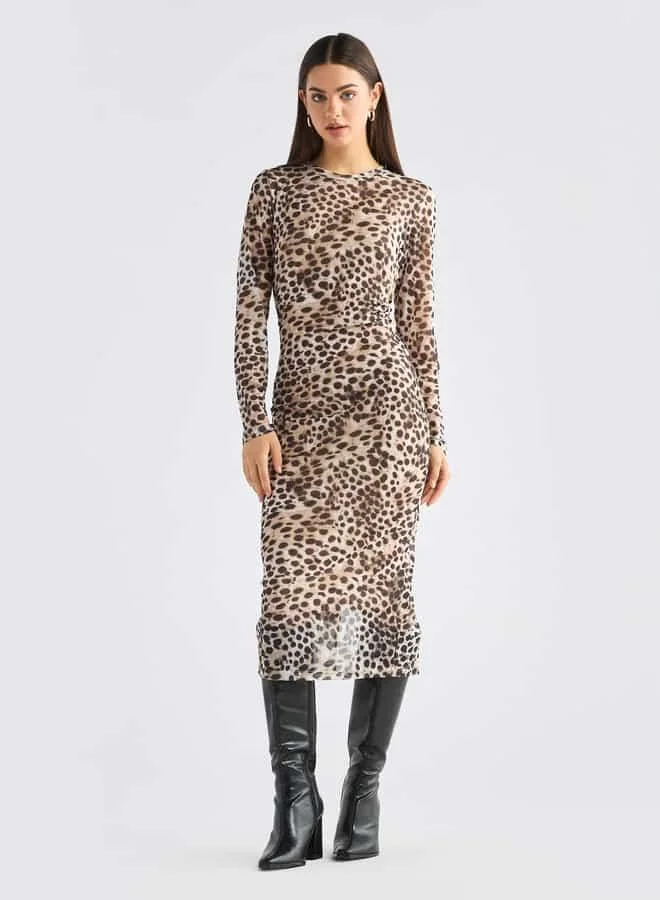 Splash FAV Animal Print Dress