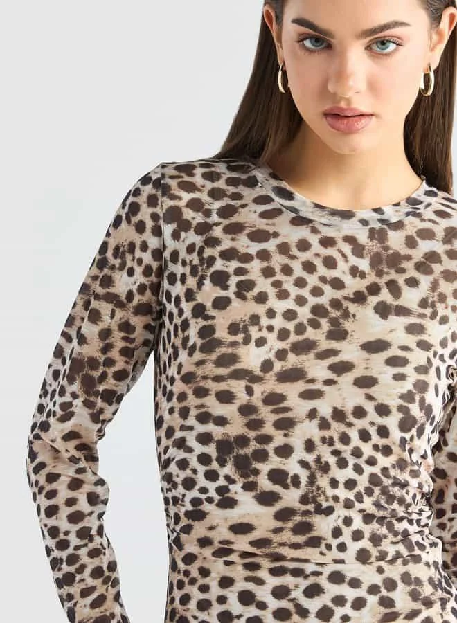 Splash FAV Animal Print Dress