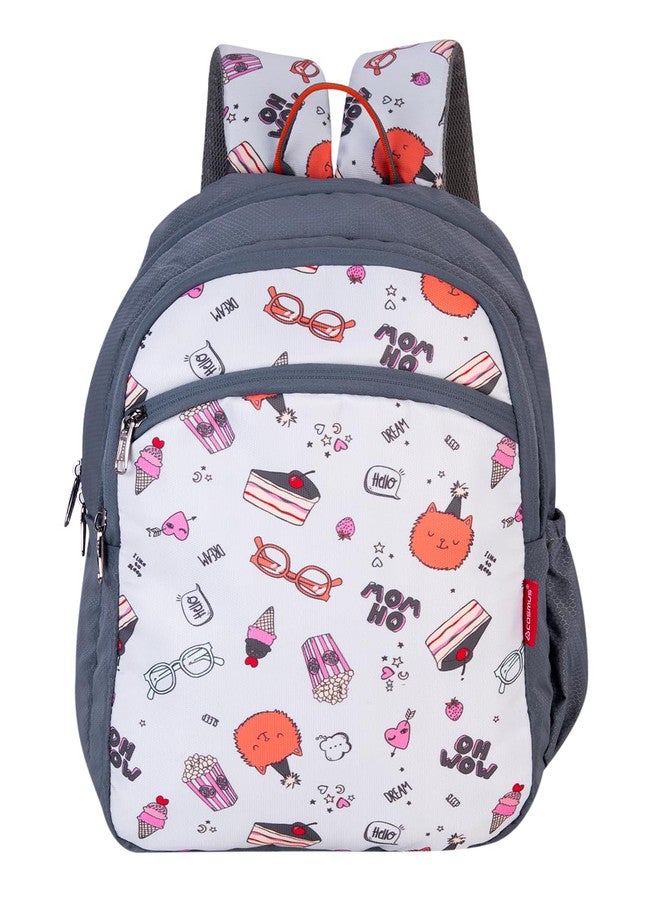 COSMUS MINO DREAM Printed School Bag GREY 15L - 14 inches Kids Polyester Backpack ideal for Boys and Girls of Age Group 2-5 yrs | Small Students Daypacks - Image 2