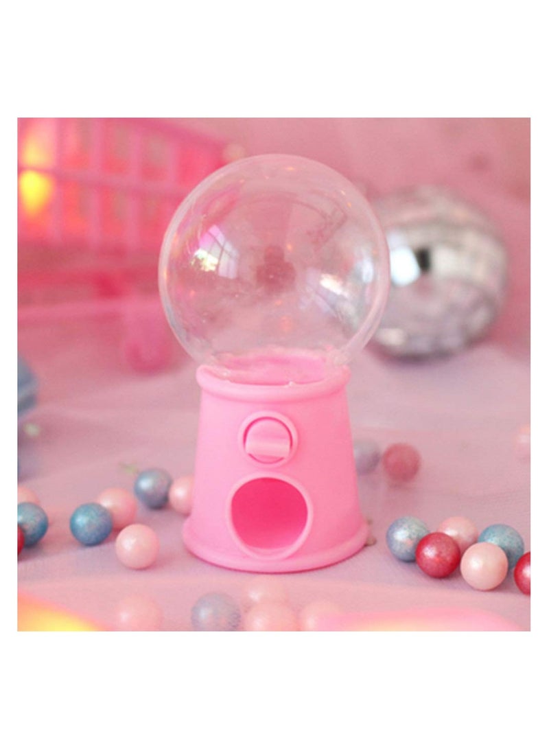Mini Gumball Machine & Candy Dispenser - 12Pcs Colorful Bubble Gum Machines, Perfect for Kids' Parties, Snack Storage, and Basket Stuffers - Elegant Design for Candy and Gumball Treats. - Image 4