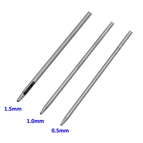 DGOL Leathercraft 10 Sizes Hollow Punch Stitching Strap Belt Sharp Hole Puncher Punching Tool - Image 4