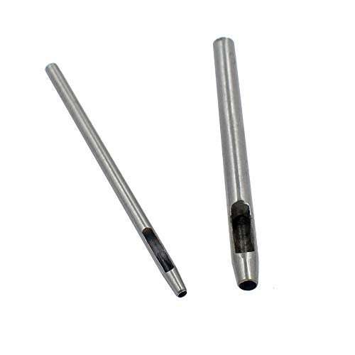DGOL Leathercraft 10 Sizes Hollow Punch Stitching Strap Belt Sharp Hole Puncher Punching Tool - Image 5
