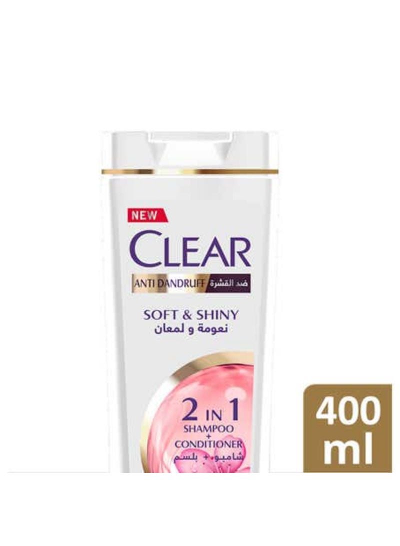 CLEAR شامبو كلير ناعم ولامع للنساء 400 مل