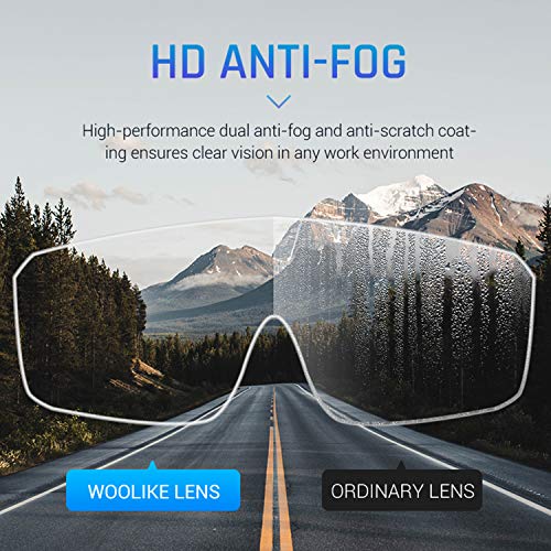 WOOLIKE Safety Goggles Medical Goggles Fit Over Eyeglasses Anti-Fog Safety Glasses Clear Lab Goggles chemistry Protective Eyewear ANSI Z87.1 - Image 4