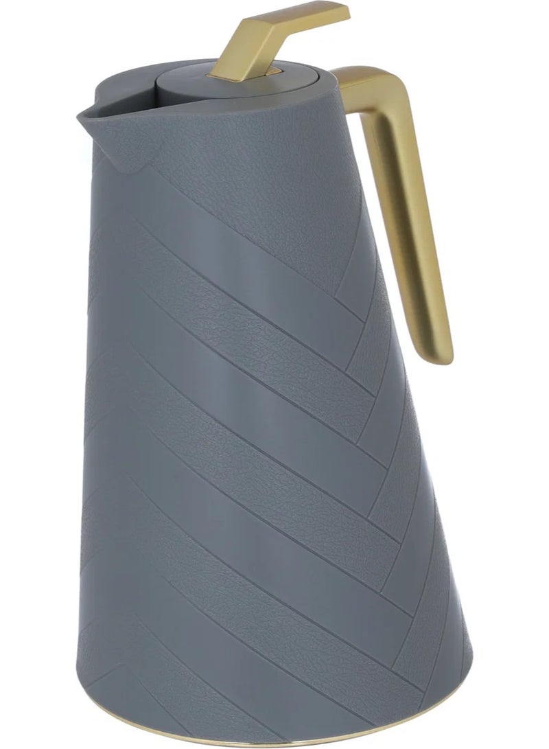 Glory thermos, 1.5 liters, glass inner container, plastic outer shell - gray - Image 3