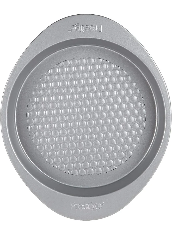 Prestige Prestige Round Cake Tin - Grey, 9 inch, Carbon Steel Chrome 23cm