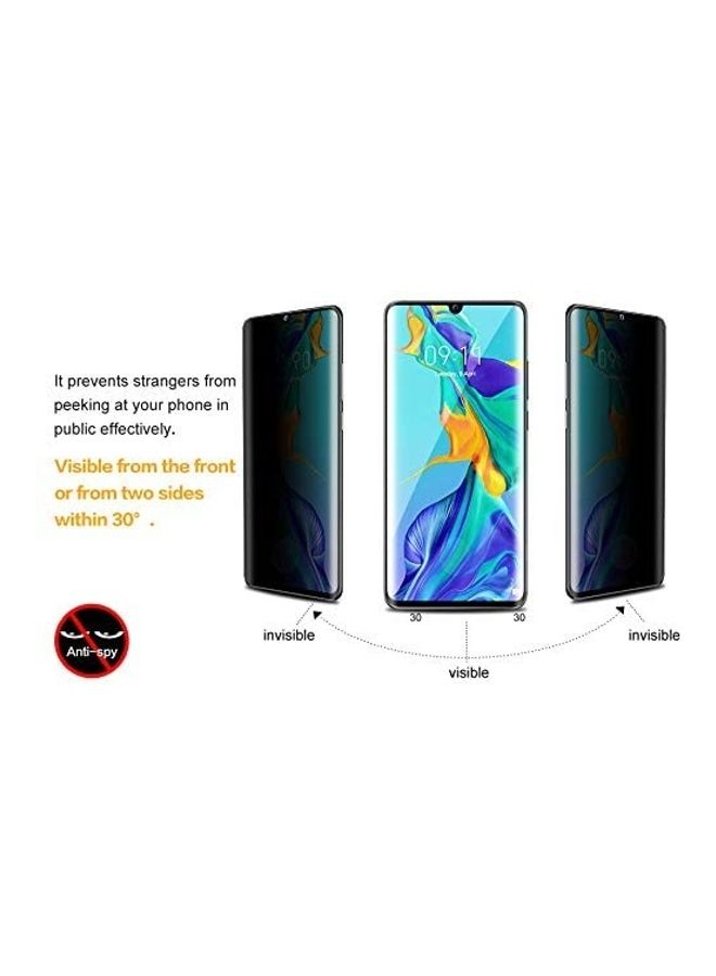 ICS Protective Glass Screen Tempered Glass For Huawei P30 Pro Black - Image 2