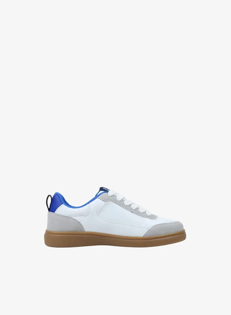 GAP Boys' Colourblock Sneakers with Lace-Up Closure - SEATTLE III
