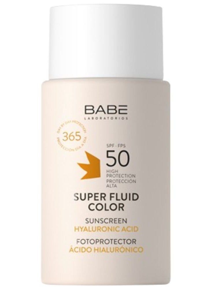 Babé Solar Photoprotector Super Fluid SPF50 + Tinted 50ml