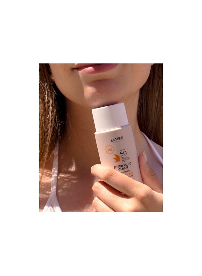 Babé Solar Photoprotector Super Fluid SPF50 + Tinted 50ml