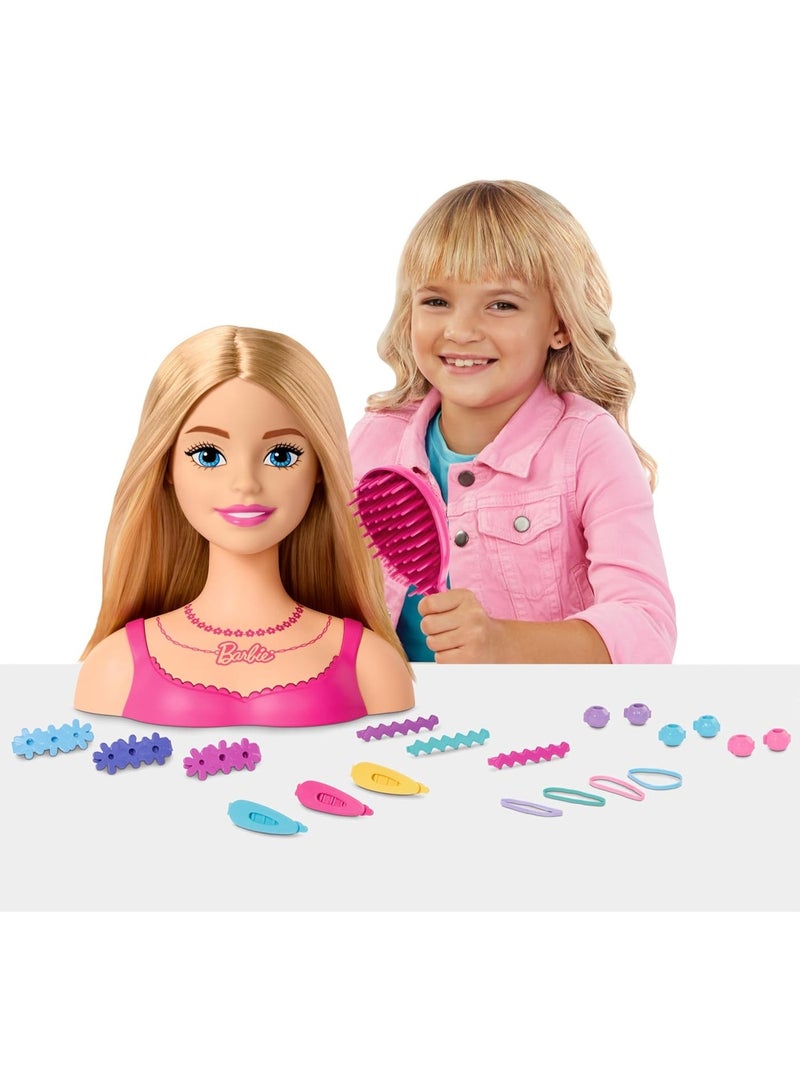 Barbie Styling Head And Accessories Blonde Hair HMD88 - Image 4