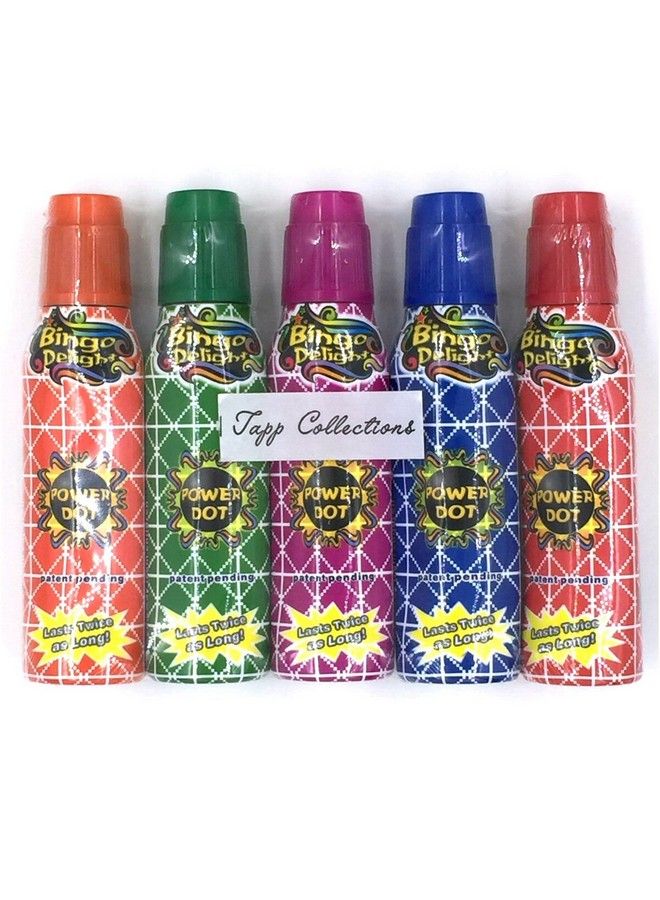 Tapp Collections ™ Bingo Power Dot Daubers 5 Color Dots - Image 4