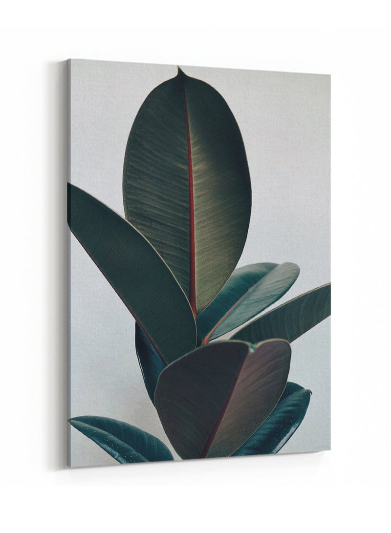 لوحة كانفاس على إطار خشبي بتصميم نباتات - Image 4