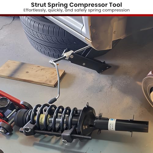 ATPEAM Macpherson Strut Spring Compressor 2pc Heavy Duty Coil Spring Compressor Strut Remover Installer Tool, 7/8in Socket 1/2in Drive - Image 2