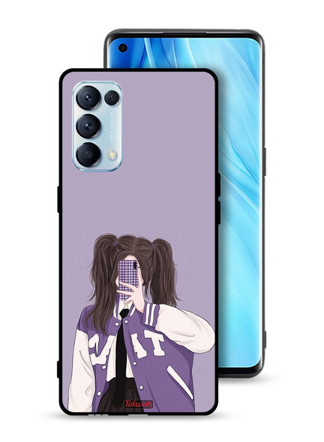 Tolwak Oppo Reno5 Pro 5G Protective Case Cover Making Selfie - Image 1