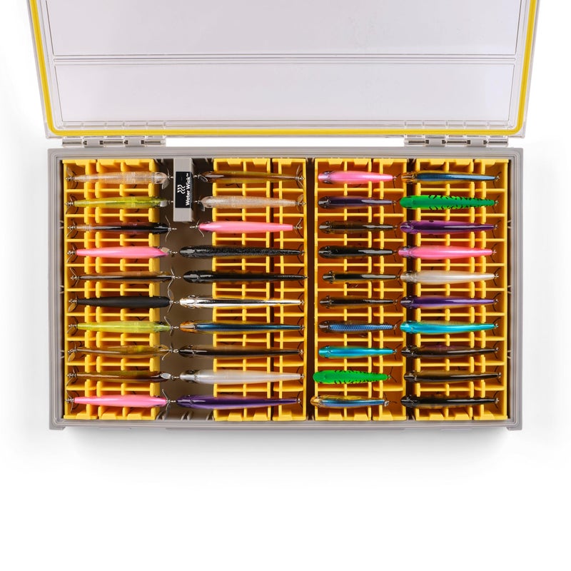 Plano EDGE 3700 Hard Minnow Box, Stores 30-50 Fishing Baits, with Rust-Preventive Rustricor, Dri-Loc Watertight Seal, WaterWick, Transparent DuraView Lid, Storage for Hard Bait and Lures - Image 4