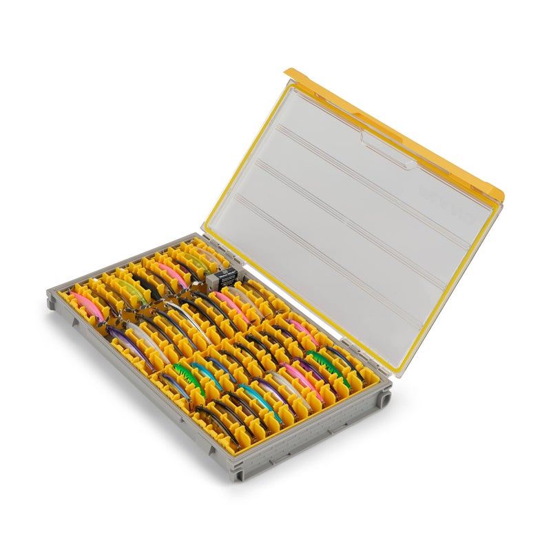 Plano EDGE 3700 Hard Minnow Box, Stores 30-50 Fishing Baits, with Rust-Preventive Rustricor, Dri-Loc Watertight Seal, WaterWick, Transparent DuraView Lid, Storage for Hard Bait and Lures - Image 5