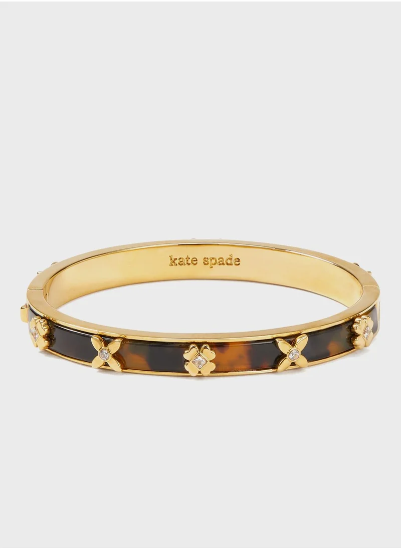 كيت سبيد Mono Gram Detailed Bangle