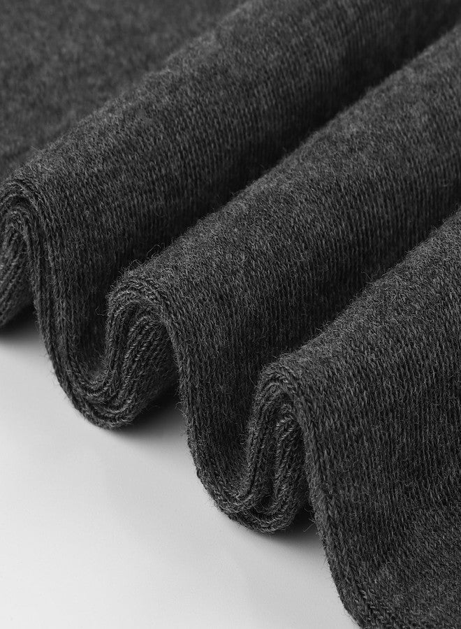 أنكو جوارب أنيكو النسائية الدافئة فوق الركبة، مقاسات كبيرة، 6 أزواج، ألوان متنوعة، للاستخدام اليومي - Image 4