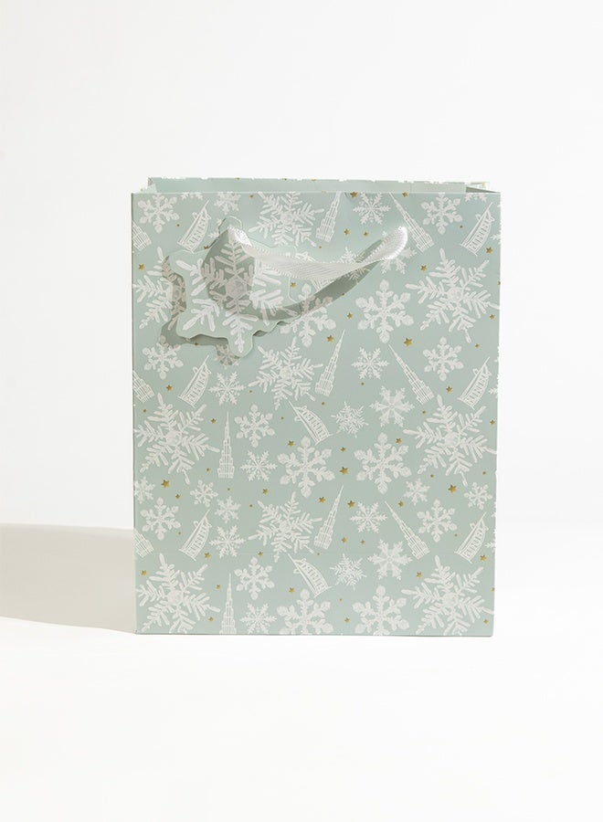 Share the Love Large UAE Christmas Gift Bag with Snowflake Design – Perfect for Festive Gifting - Image 3