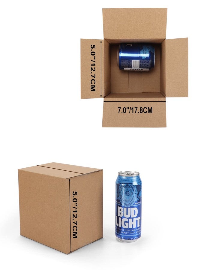 CRUGLA 40 Packs 7x5x5 Shipping Boxes Corrugated Cardboard Boxes Mailers Shipping Box for Business - Image 2
