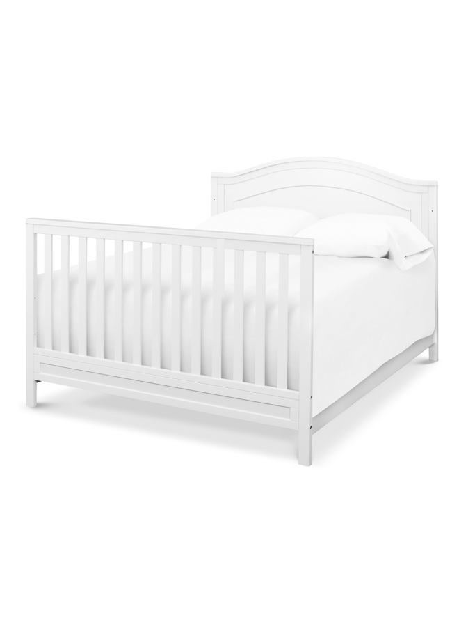 Davinci Charlie 4-in-1 Convertible Crib in White, Greenguard Gold Certified - Image 4