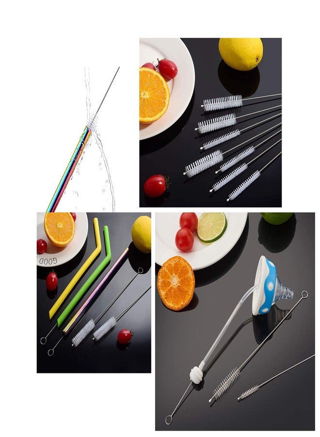 MADHYA Straw Cleaner Brush Set, 10-Piece Long Cleaning Brush for Straws on Tumbler, Water Bottle, Sippy Cup, and Pipes, Tubes or Hummingbird Feeders, Tiny Bristles - Image 5
