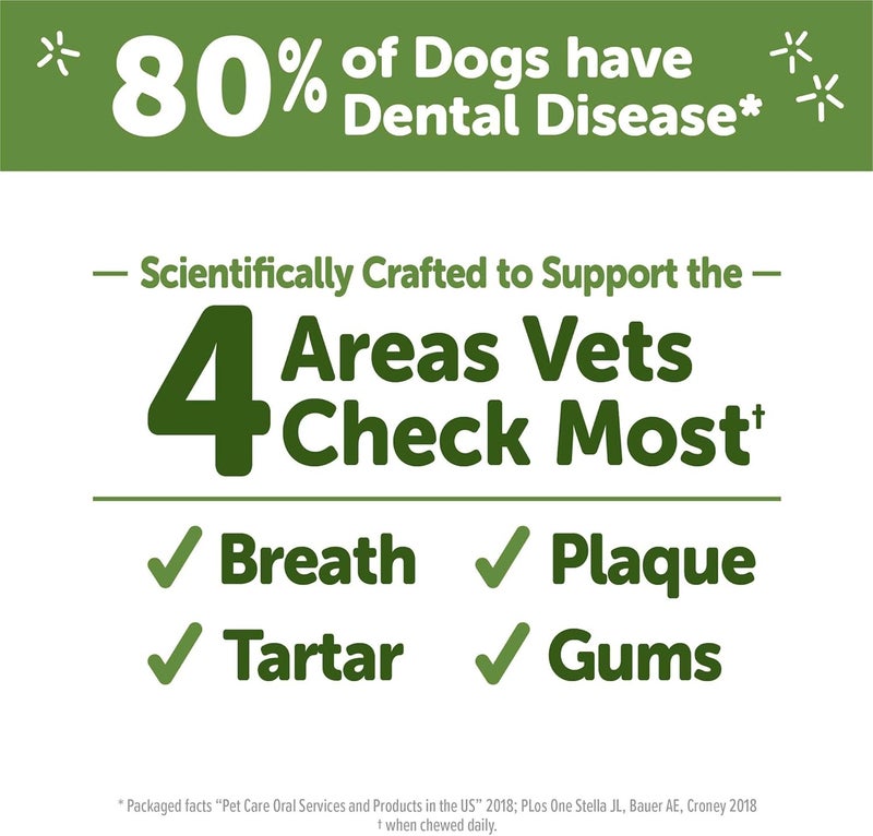 WHIMZEES Wellness WHIMZEES Daily Brushzees Dog Dental Treats, Natural Chews, Medium Size Stick, (7 Count) - Image 4