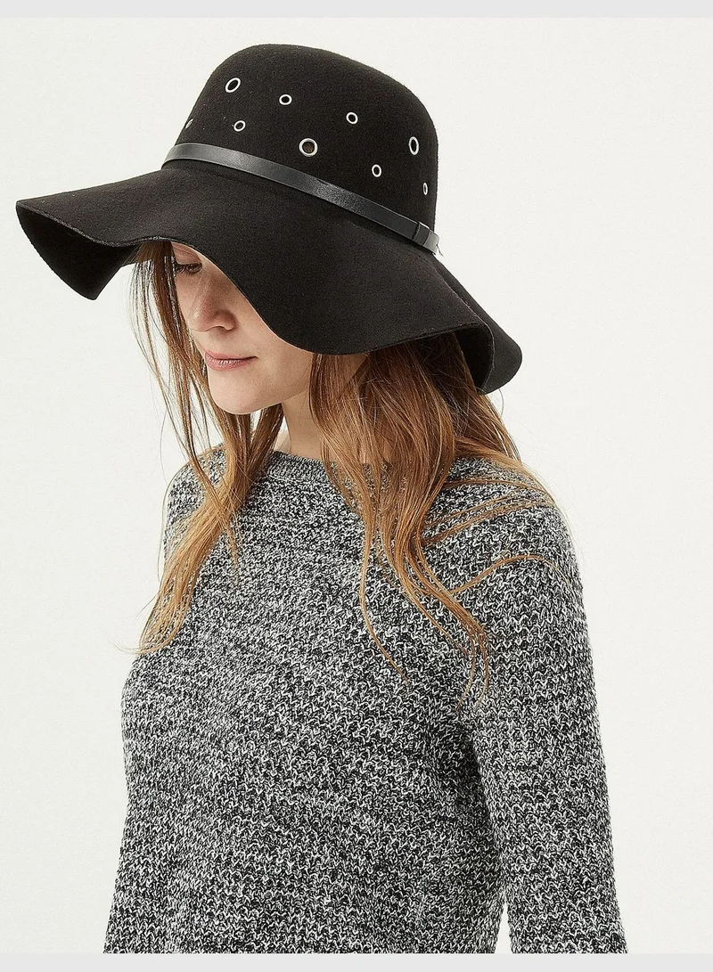 KOTON Eyelet Detailed Hat
