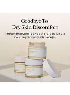 mixsoon Bean Cream 50ml, Soy Seed Cream, Soy Extract and Rich Nutrients for Deep Hydration and Care that Tightens Pores and Regulates Sebum Production  - Image 4