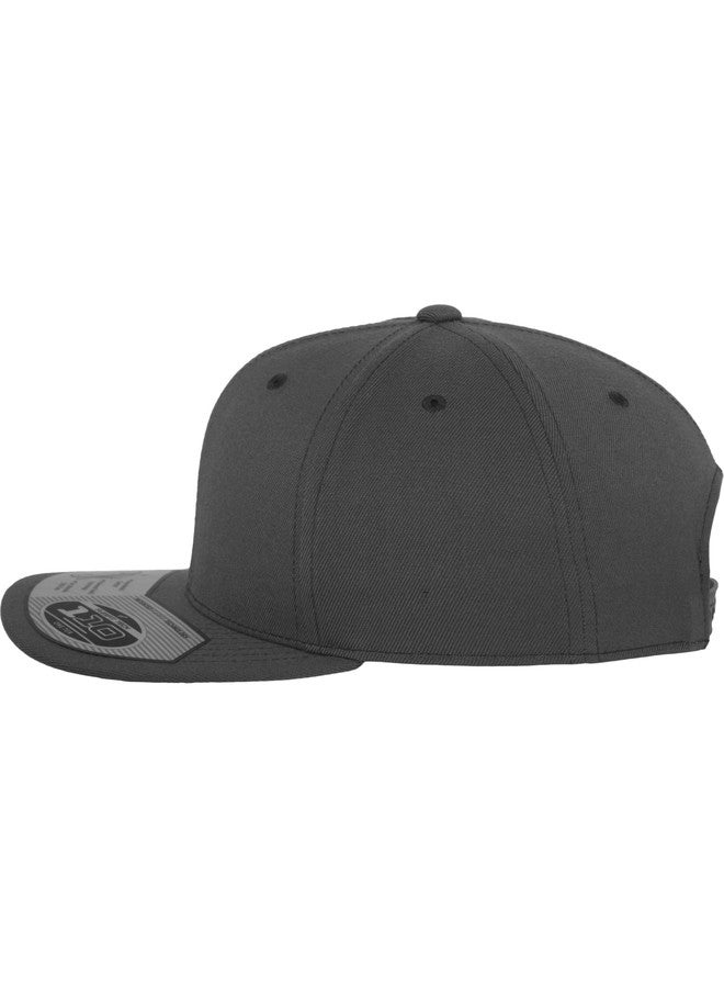 Flexfit 110 Fitted Snapback Cap - Dark Grey - One Size - Image 5