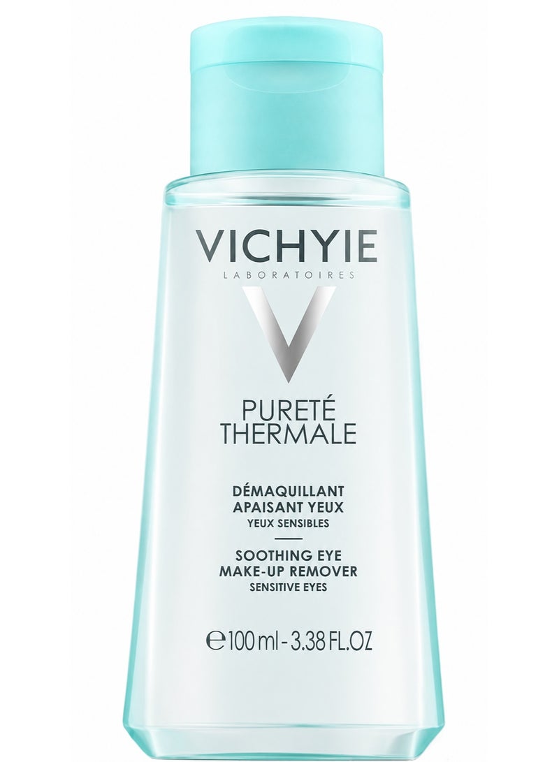 VICHYIE بيوريتيه ثيرمال مزيل مكياج العيون المهدئ للعيون الحساسة، 100 مل - Image 1