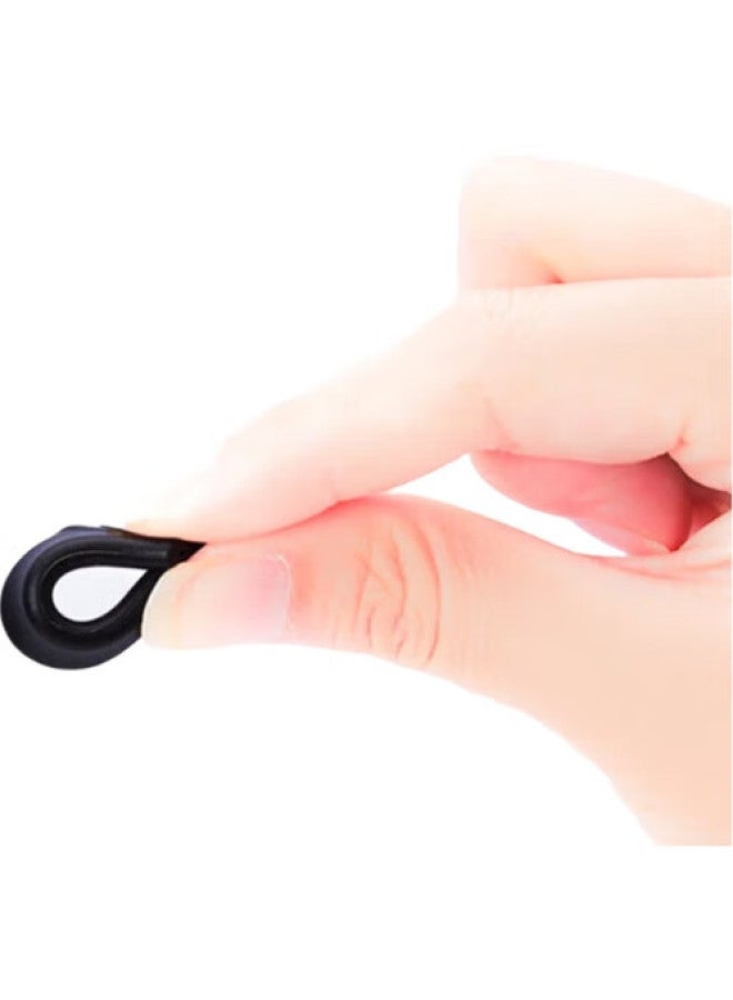 DRATRA Anti-Slip Silicone Ear Hooks For Glasses Legs, Anti-Drop Glasses Foot Cover, Anti-Loose Glasses Leg Cover, Ear Hook Fixing Tool, Ear Support Clip, Ear Back Accessories - Image 2