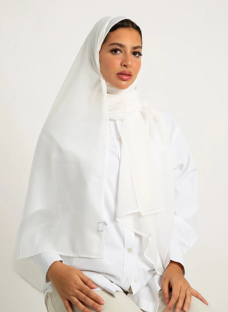 كاف ميم طرحة ليزر أبيض