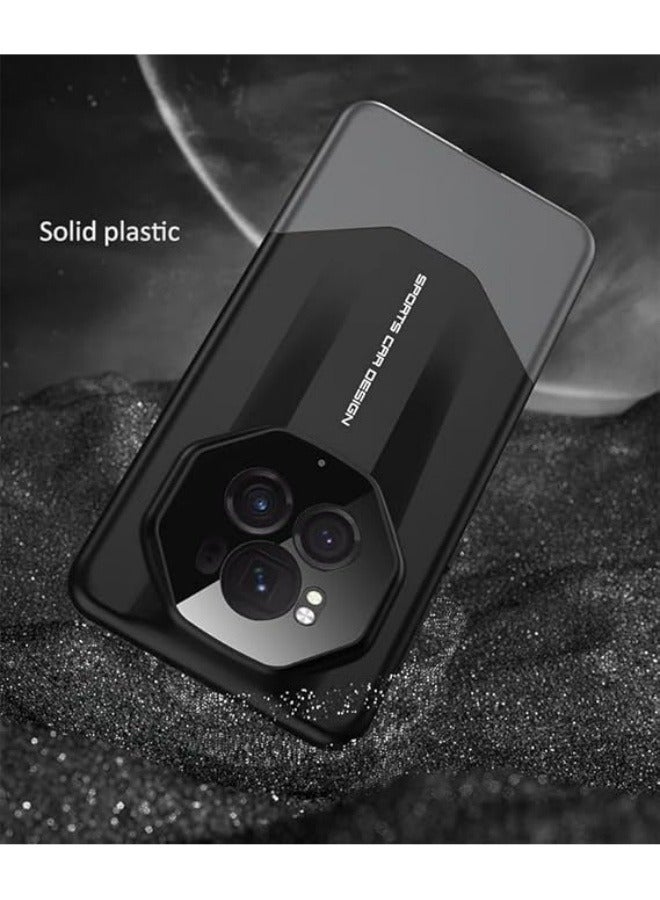 الحافظة متوافقة مع Honor Magic 6 Pro، غطاء محمي بتصميمين، قشدة صلبة من البولي كربونات فائقة الرقة مع حماية لعدسة الكاميرا ومقاومة للصدمات لـ Honor Magic 6 Pro. - Image 5