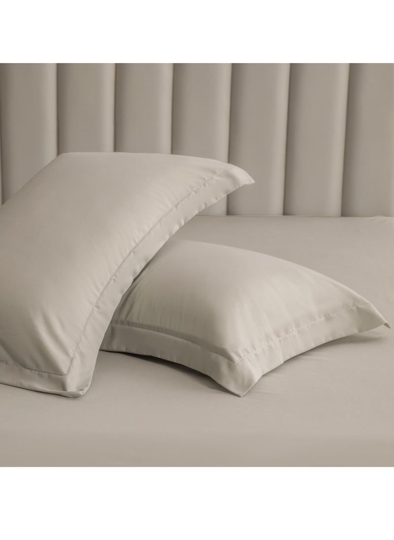 Donetella Standard Pillowcase Set of 2, Size 50x75 cm, Ultra Soft Brushed Microfiber, Envelope Closure, Durable, Wrinkle & Fade Resistant Pillow Covers  - Image 1
