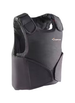 FOUGANZA Kids' Horse Riding Body Protector Safety 100 - Black  - Image 1