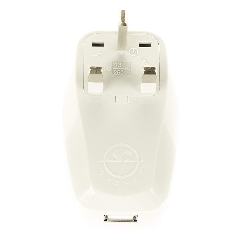 OREI OREI International Plug Adapter World Wide Plug Adapter Type G UK Adapter wUSB 1 Pack  - Image 3