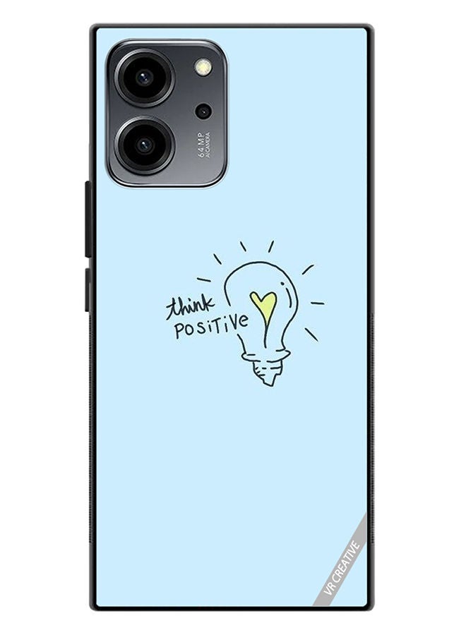 VR CREATIVE Protective Case Cover For Honor 80 SE Think Positive Design Multicolour - Image 1
