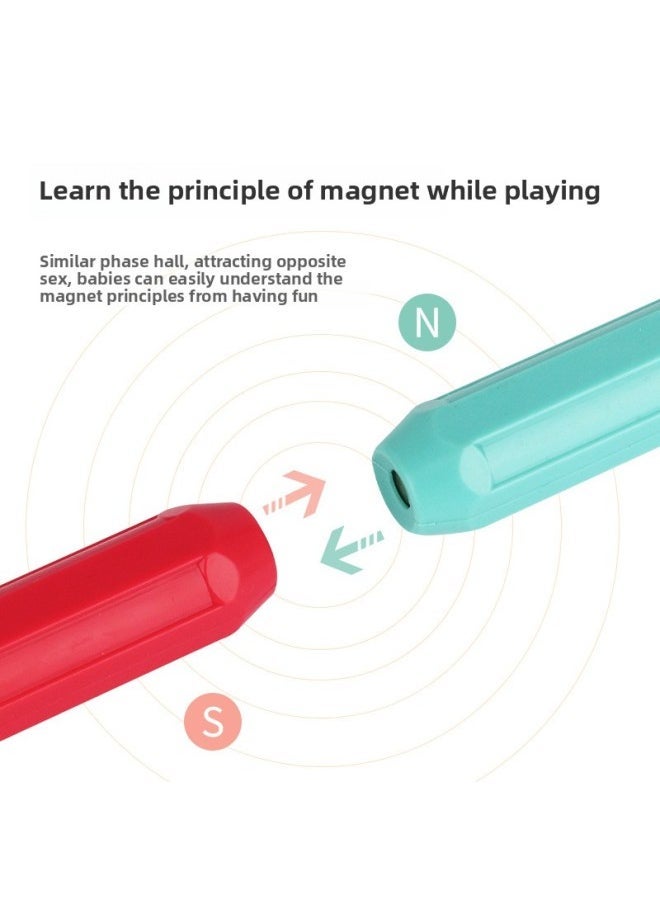 Early Education Magnetic Stick Toy Varied Children's Educational Boys' Female One And Two And A Half Year Old Baby Children's Teaching Aware Assembled Building Blocks-Color:42 Storage Box 【market Be - Image 5
