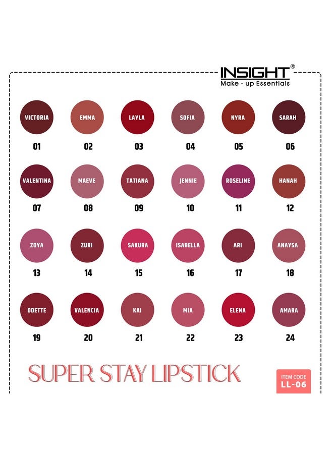 إنسايت أحمر شفاه كوزمتكس سوبر ستاي (روزلاين) - Image 5