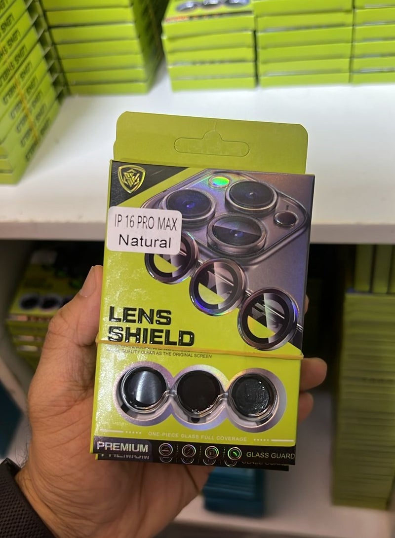 Premium Lens Shield – Glass Camera Lens Protector for iPhone [Model] – One-Piece Full Coverage – Natural Finish – Scratch & Smudge Resistant - Image 2