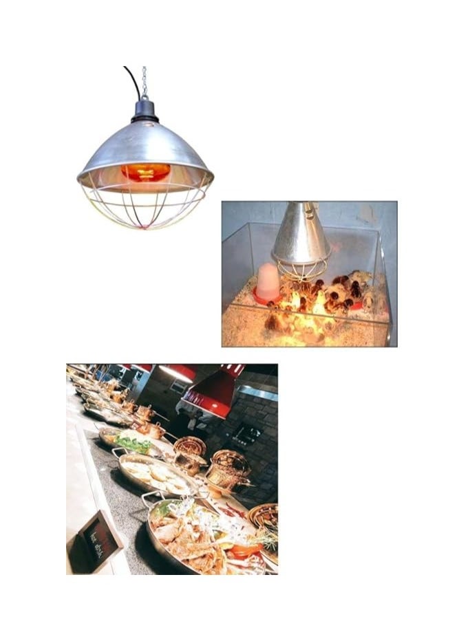 LEDVANCE Ledvance 250W Infrared Red Bulb E27 Heater Lamp Red Light  - Image 4