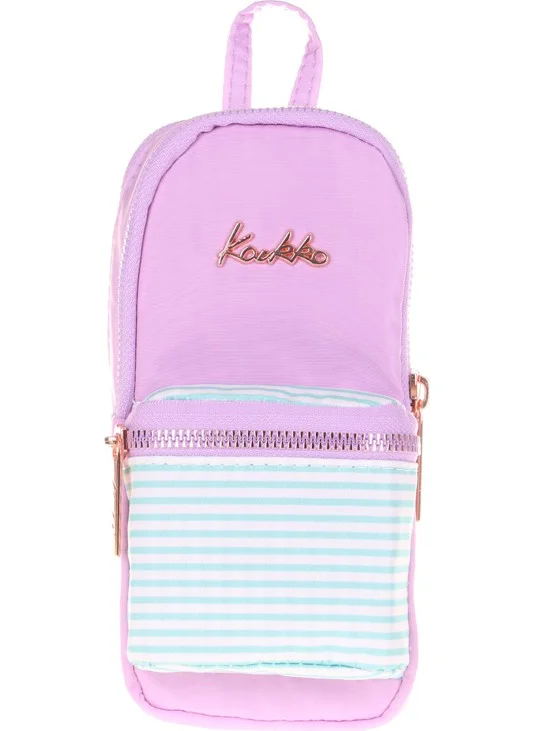 كاوكو Soft Floral Junior Bag Pencil Bag Violet K2441