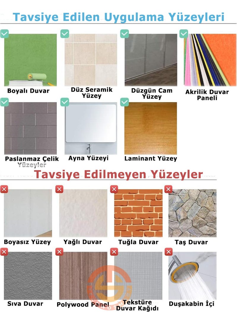 Technosmart 1Pcs 3D Self-Adhesive 30×30CM Coating Mosaic View Wall Sticker Kitchen Bathroom  - Image 5