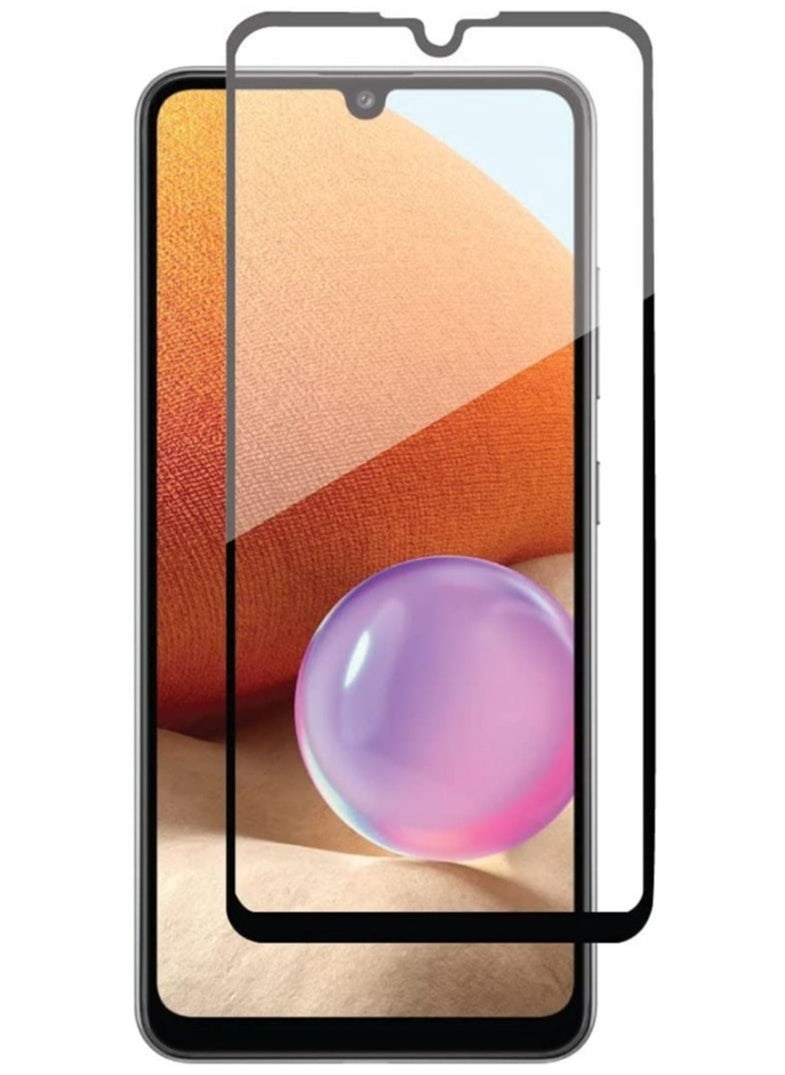 vesus Samsung Galaxy A12 / A32 5G Screen Protector Glass Full Glue Tempered Screen Guard Anti-Fingerprints Shatter-Resistant - Image 1