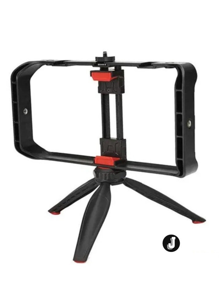 JAJEEK Mini Extendable Tripod Stand for Selfies & Vlogging – Portable & Adjustable for Content Creation - Image 3