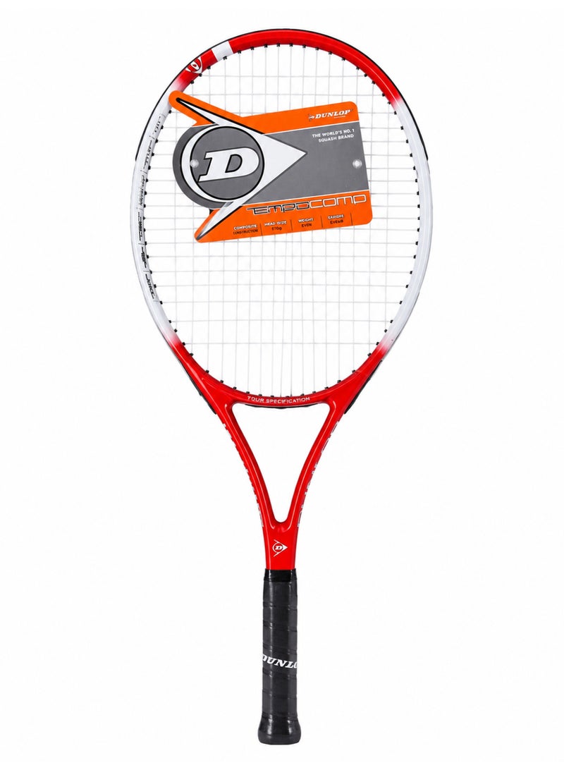 DUNLOP Tempo Comp Tennis Racket with Full Cover – Lightweight Adult Tennis Racquet for Beginners & Recreational Players - Image 1