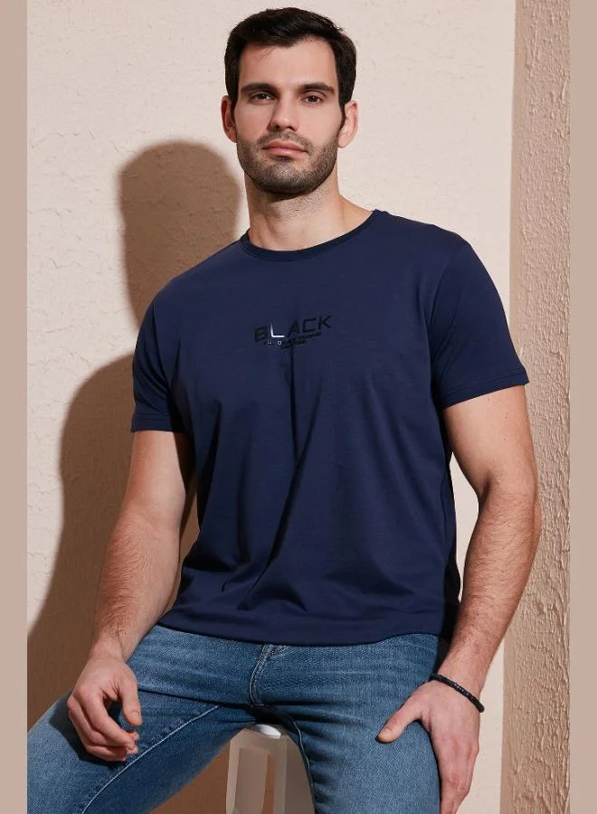 Buratti  Buratti Cotton Slim Fit Crew Neck T Shirt Men's T SHIRT 541FOLLOW for Men | Best Price UAE