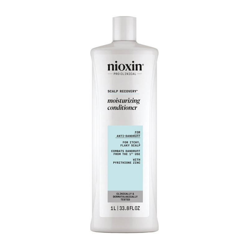 Nioxin Scalp Recovery Moisturizing Conditioner for Dry Scalp  With Pyrithione Zinc and Green Tea Extracts  338 Fl oz